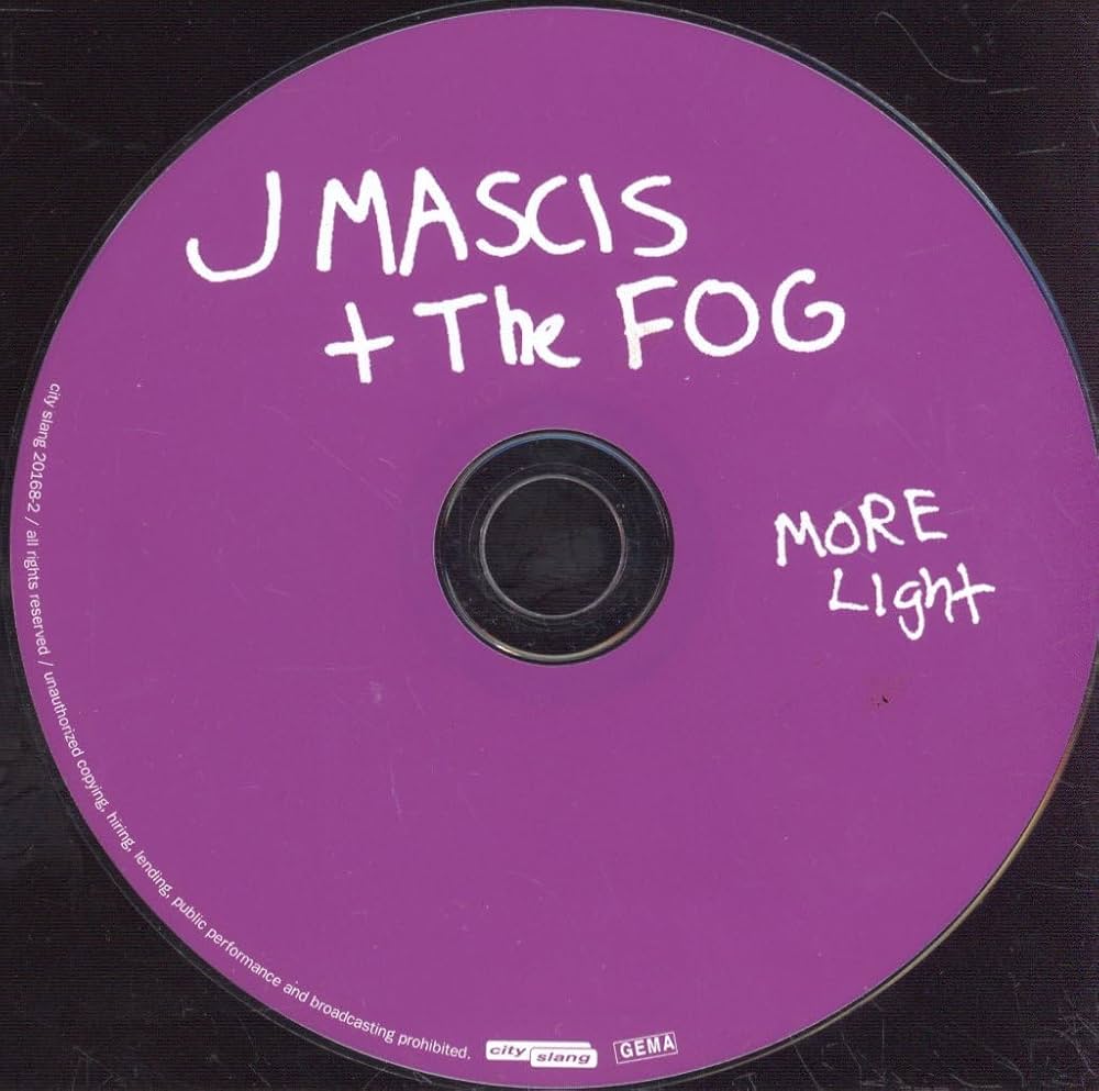 【オフィシャル・美品】J Mascis + The Fog　サイン付き オフィシャル・美品】J Mascis + The Fog サイン付き